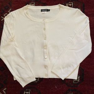 Cenit white/beige cardigan